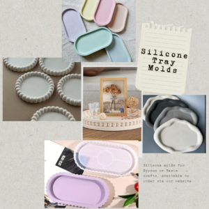 Silicone Tray Molds / Coaster Moulds