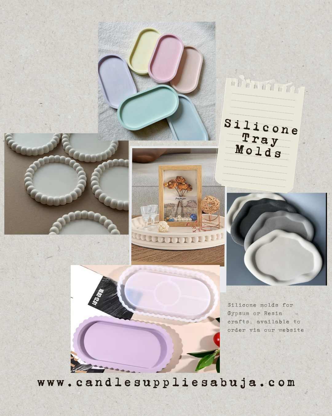 Monochrome Editorial Hand Written Photo Collage Mood Board Instagram Post - 1